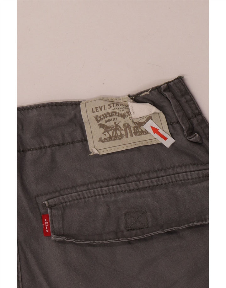 Levi's Cargo-Shorts für Jungen, 13–14 Jahre, W27, graue Baumwolle