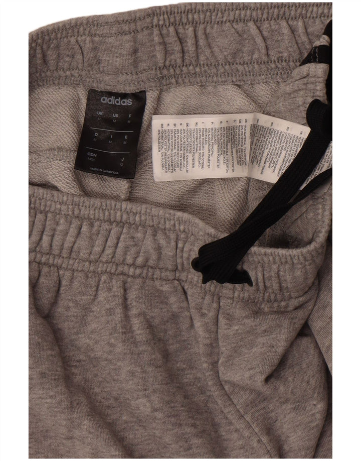 Adidas Herren Sportshorts mittelgraue Baumwolle
