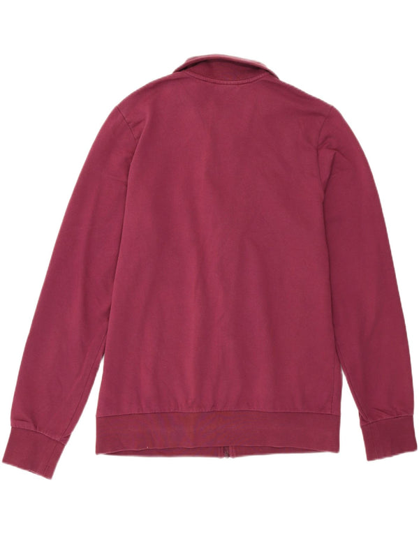 Lotto Damen-Trainingsanzugoberteil mit Grafik, UK 14, Größe L, Burgunderrot, Baumwolle