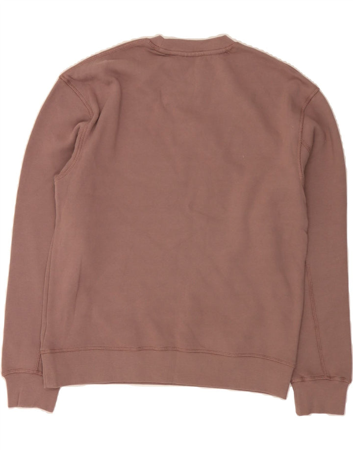 TOPSHOP Womens Oversized Sweatshirt Jumper UK 10 Small Pink Cotton Vintage Topshop and Second-Hand Topshop from Messina Hembry 