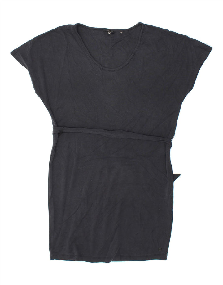 SUPERDRY Womens Sheath Dress UK 10 Small  Black Vintage Superdry and Second-Hand Superdry from Messina Hembry 
