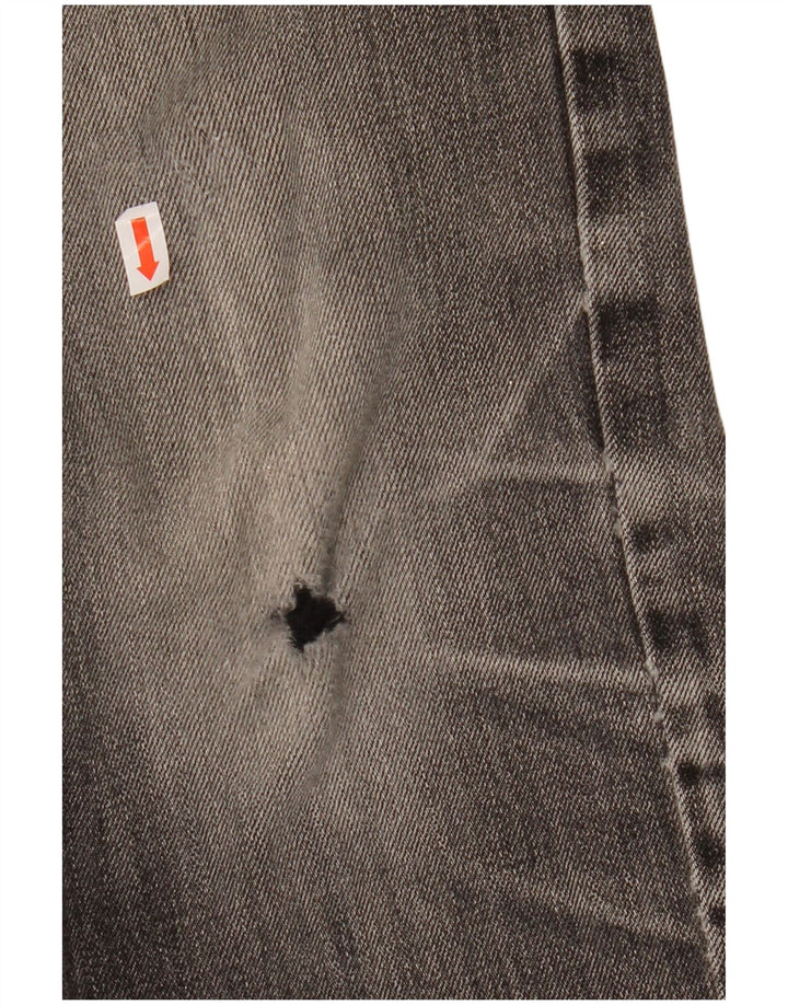 FAT FACE Slim-Jeans für Damen, W30, L29, graue Baumwolle