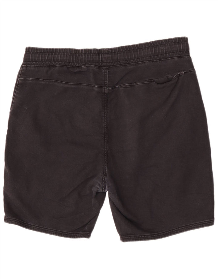Zara Herren-Freizeitshorts, Größe L, W34, Schwarz