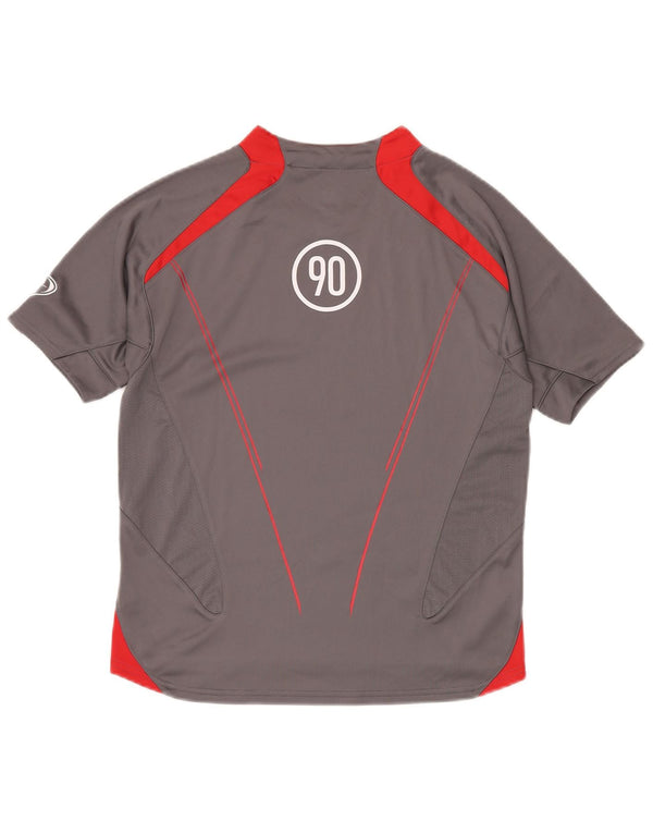 NIKE Dri Fit Grafik-T-Shirt für Jungen, 12–13 Jahre, Größe L, Grau, Farbblock