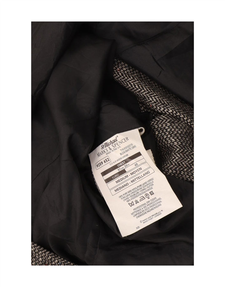 Marks & Spencer Herren St. Michael 2-Knopf-Blazerjacke, UK 38, Mittelgrau
