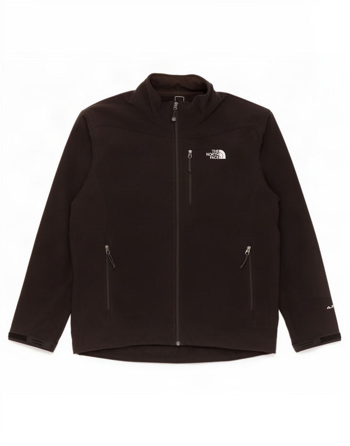 The North Face Damen-Trainingsanzug-Top-Jacke UK 18 XL Schwarz Polyester