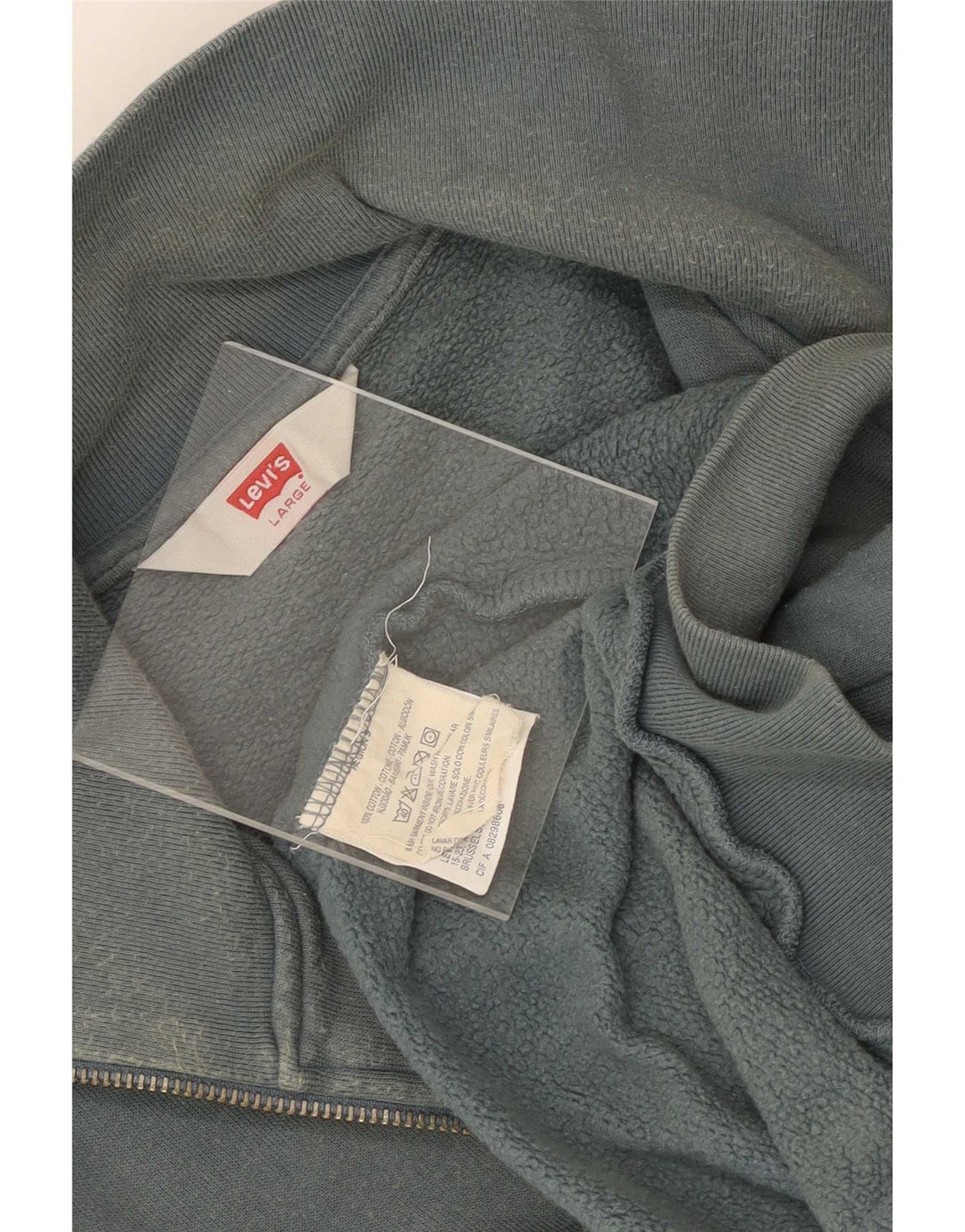 Levi's Herren-Trainingsanzug-Topjacke, große blaue Baumwolle