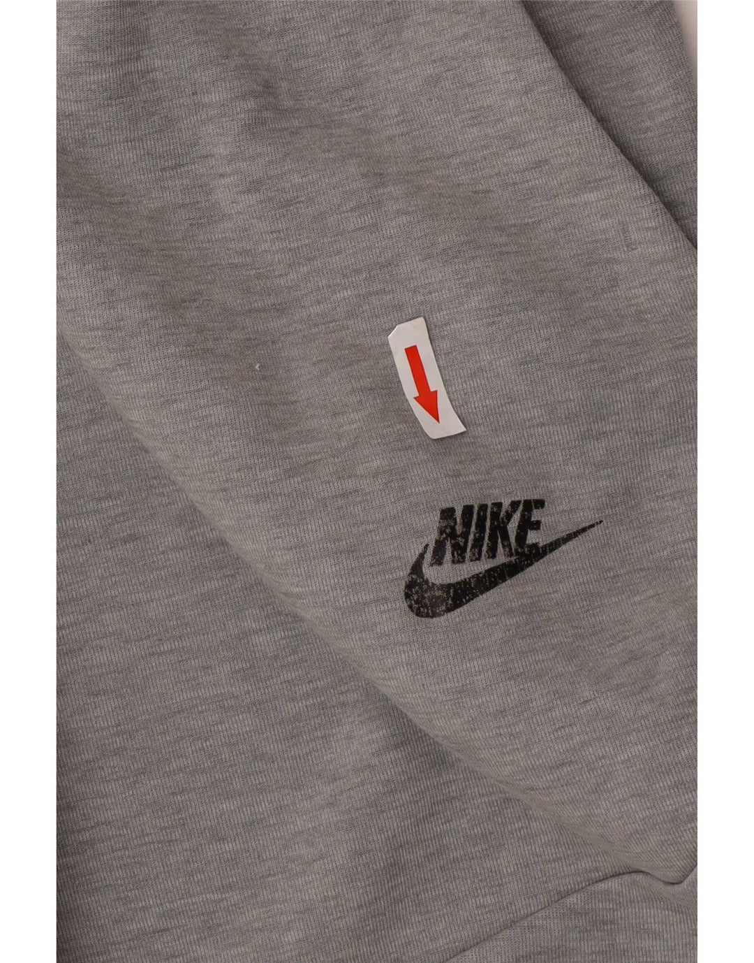 Nike Herren-Trainingshose und Jogger, mittelgraue Colourblock-Baumwolle