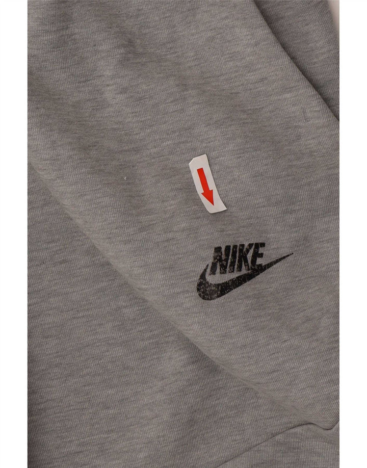 Nike Herren-Trainingshose und Jogger, mittelgraue Colourblock-Baumwolle