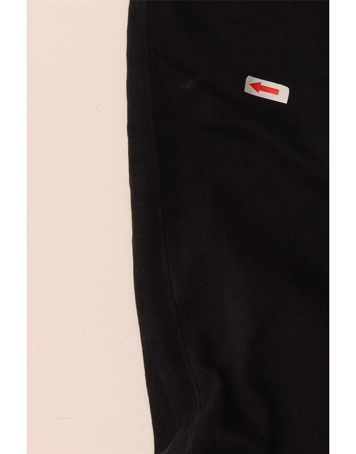 Levi's Damen Wedgie Straight Jeans W29 L28 Schwarze Baumwolle