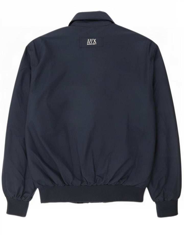 Avirex Herren Bomberjacke UK 44 2XL Marineblau Polyester