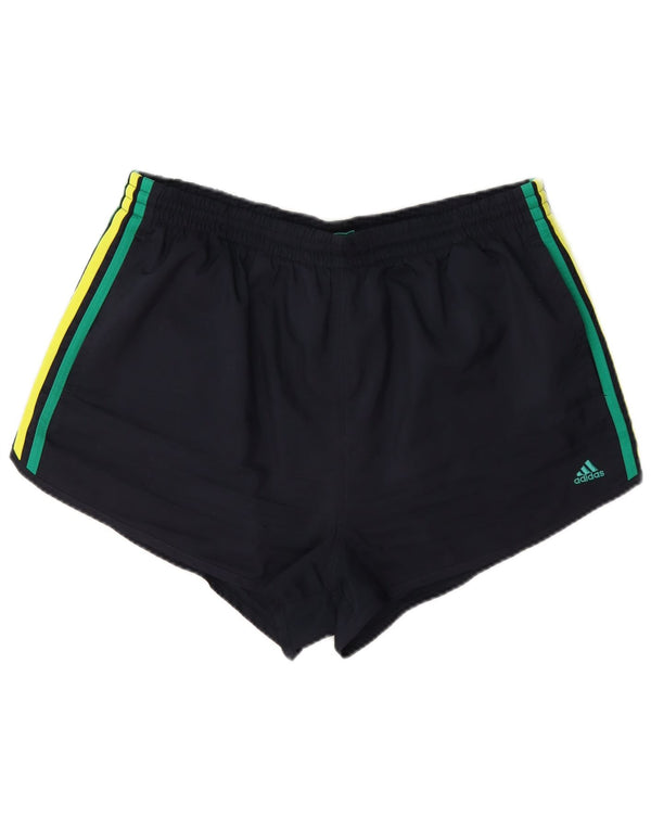 Adidas Herren Sport Shorts XL Marineblau Colourblock Polyester