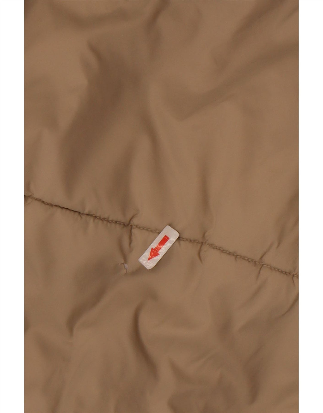 Zara Wattierte Jacke mit Kapuze für Mädchen, 11–12 Jahre, beige, Polyester