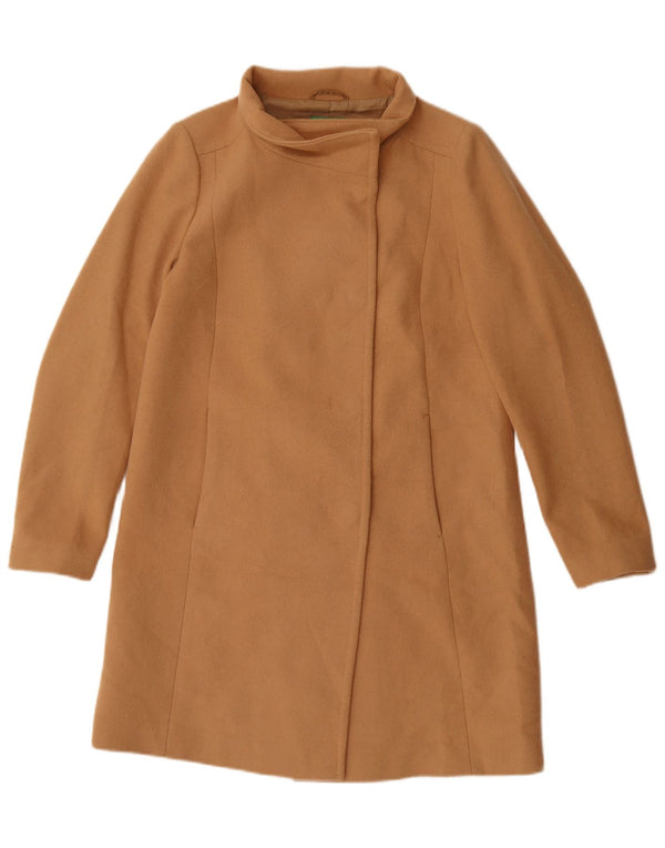 United Colors of Benetton Damenmantel UK 8 Small Beige Wolle