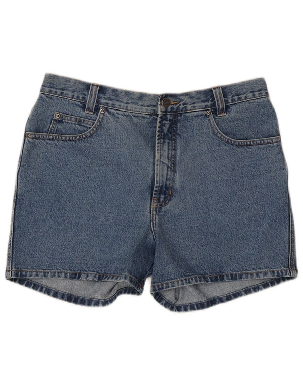 Jeanagers Damen Jeansshorts W33 Große blaue Baumwolle
