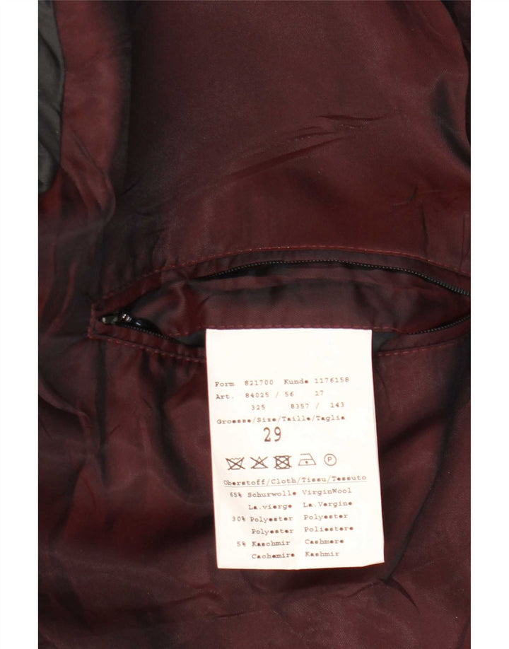 Bugatti Herrenmantel UK 42 XL Graue Wolle