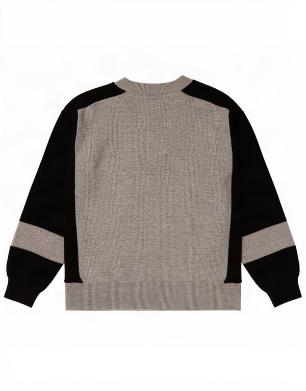 Marks & Spencer Damen-Pullover mit Rundhalsausschnitt, Gr. 10, Größe S, Grau