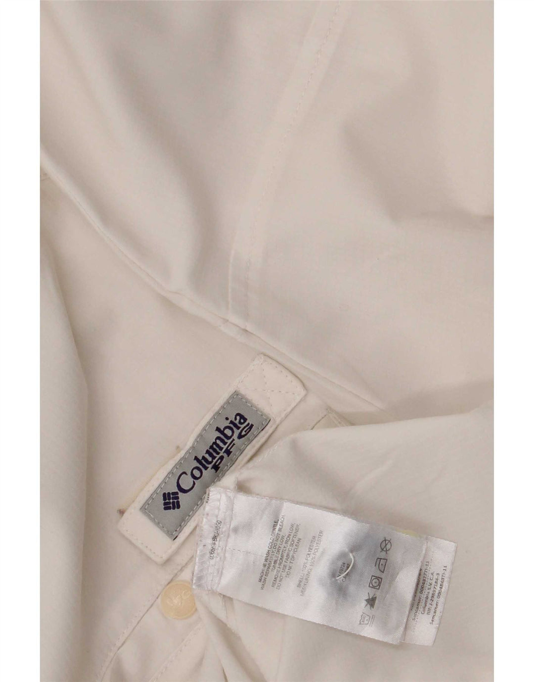 Columbia Herrenhemd Mittelweißes Polyester