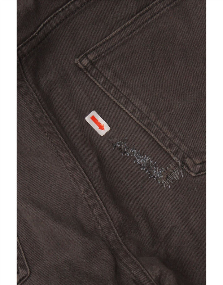 ZARA Herren gerade Freizeithose EU 40 Mittel W31 L31 Grau