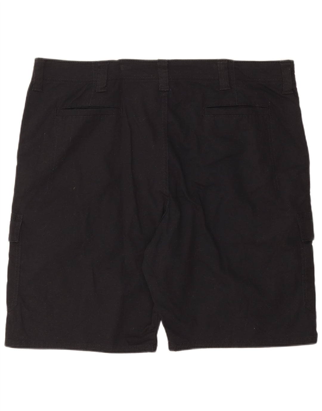 WRANGLER Mens Cargo Shorts W42 2XL Black Cotton