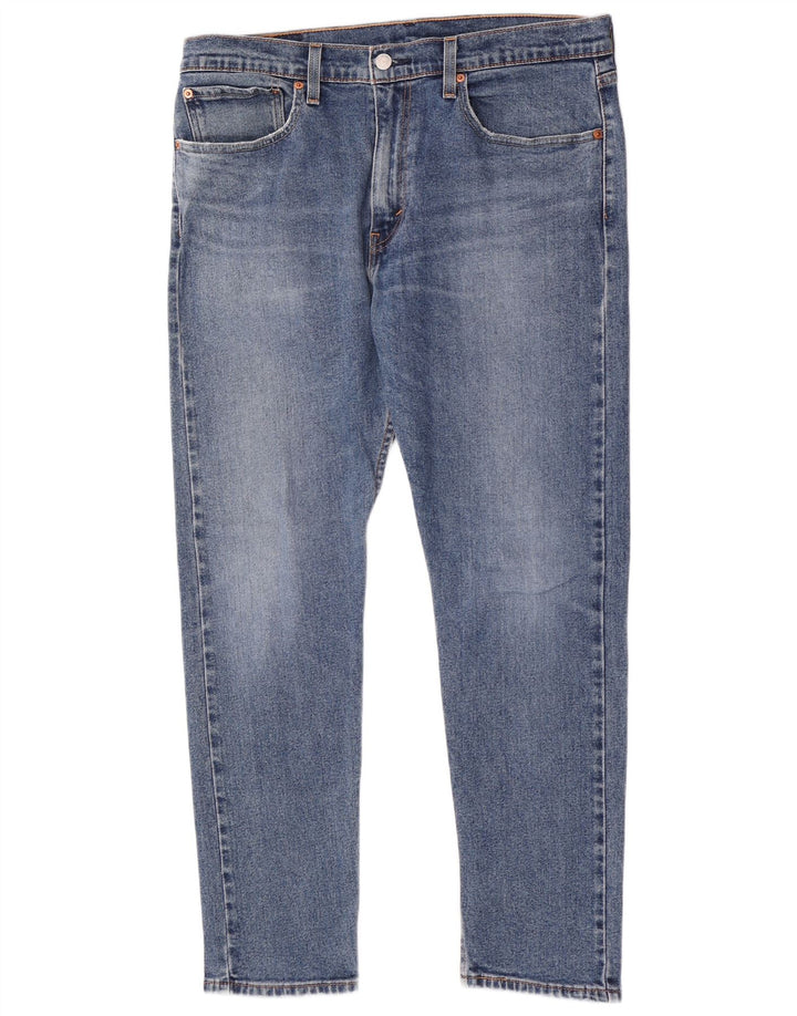 Levi's Herren 512 Slim Jeans W34 L30 Blaue Baumwolle