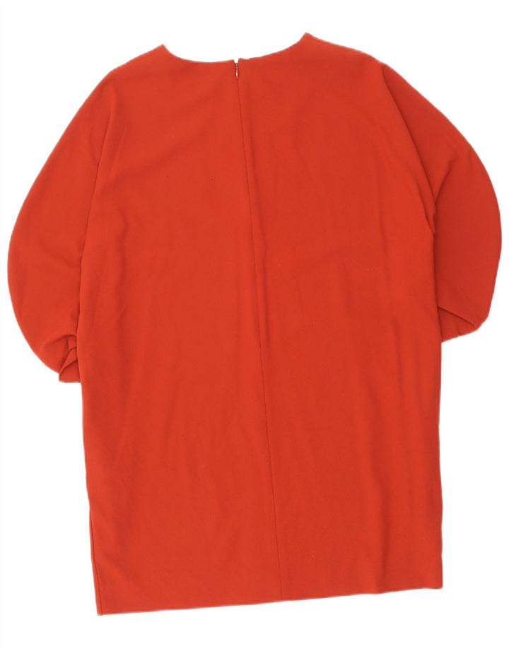 Cos Damen Etuikleid mit 3/4-Ärmeln, EU 38, Mittelrot