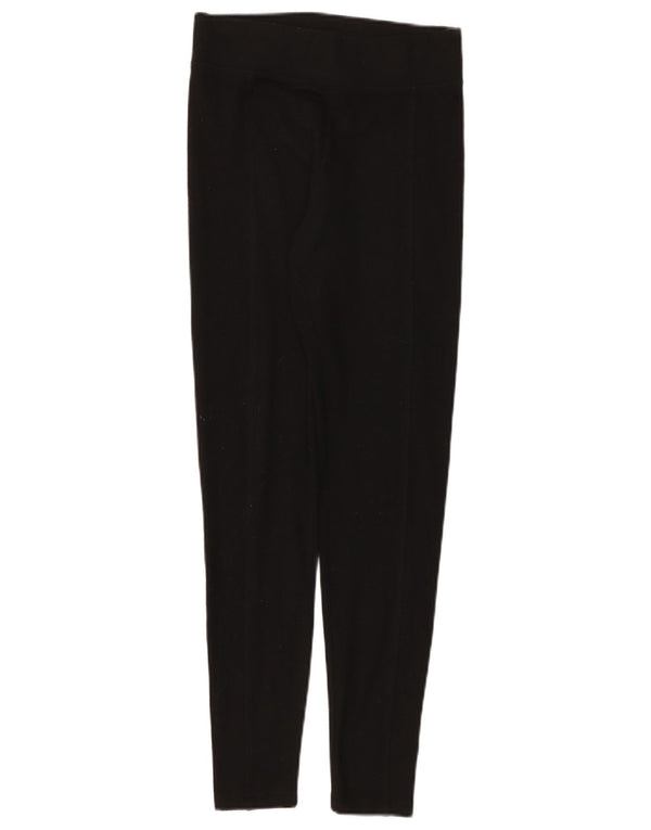 Marks & Spencer Damen Leggings UK 8 Small Schwarz Polyester