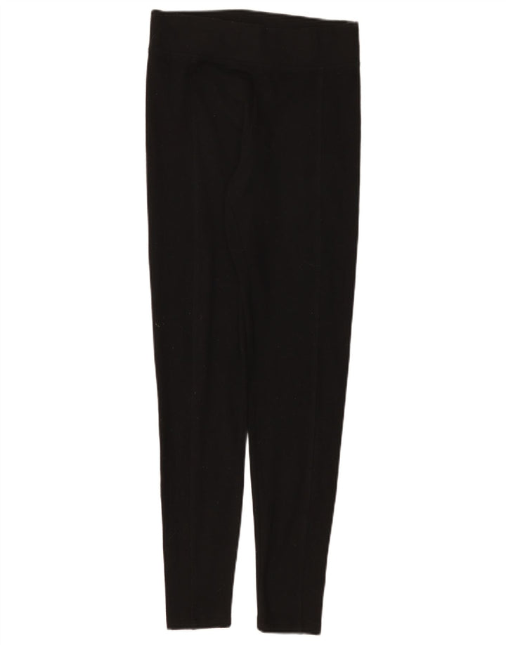 Marks & Spencer Damen Leggings UK 8 Small Schwarz Polyester