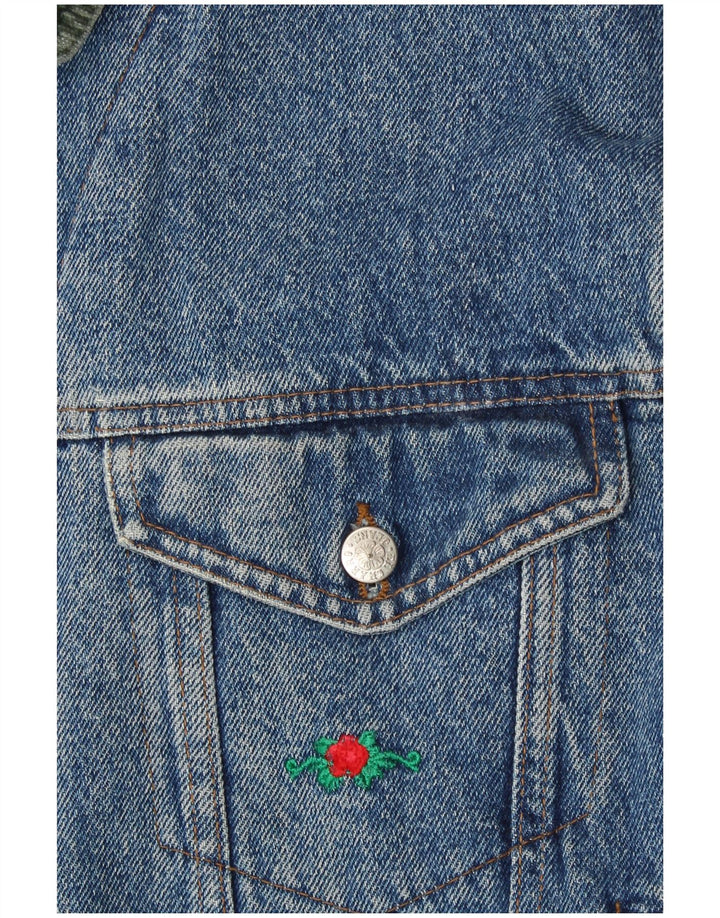 El Charro Herren Jeansjacke UK 40 Large Blau