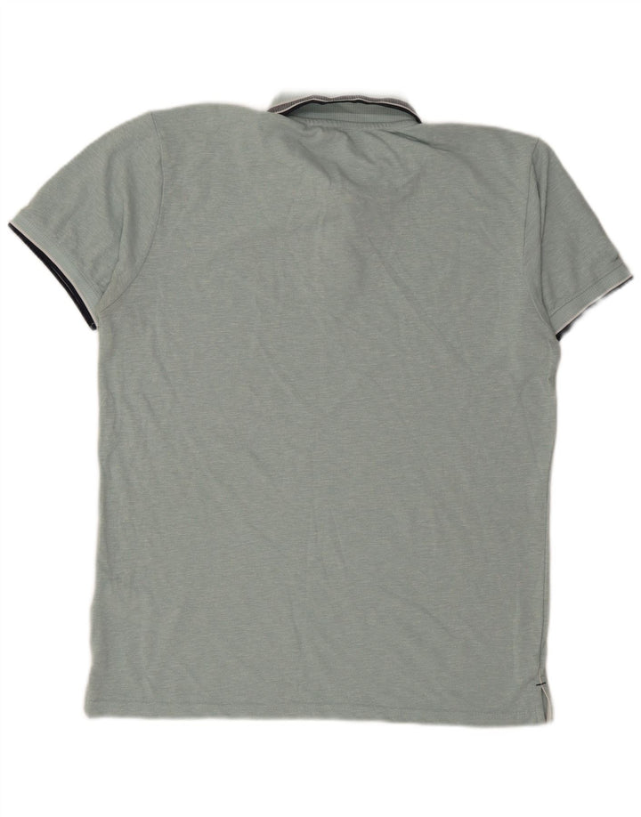Penguin Herren Poloshirt XL Blau Baumwolle