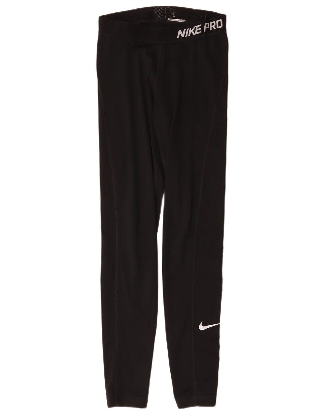 Nike Damen Dri Fit Graphic Leggings UK 4 XS Schwarz