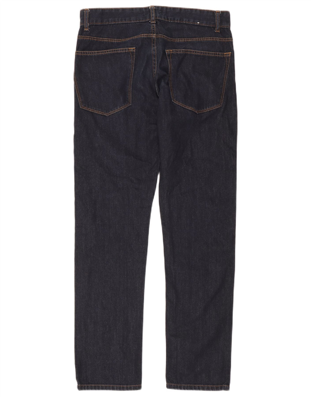 Benetton Herren Slim Jeans W31 L31 Marineblaue Baumwolle
