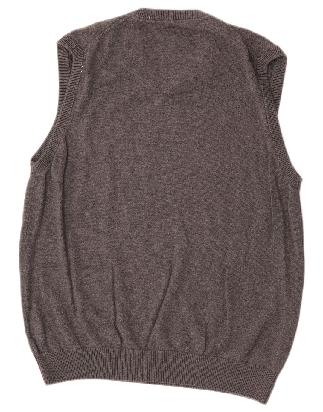 Marks & Spencer Herren-Tanktop mit normaler Passform, mittelgraue Baumwolle