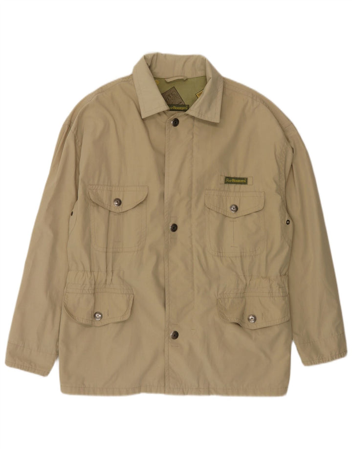 Roy Rogers Herren Utility-Jacke UK 40 Large Beige