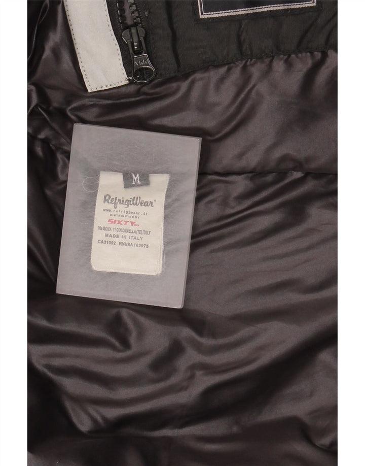 Refrigiwear Damen Wattierte Jacke UK 12 Medium Schwarz Polyamid