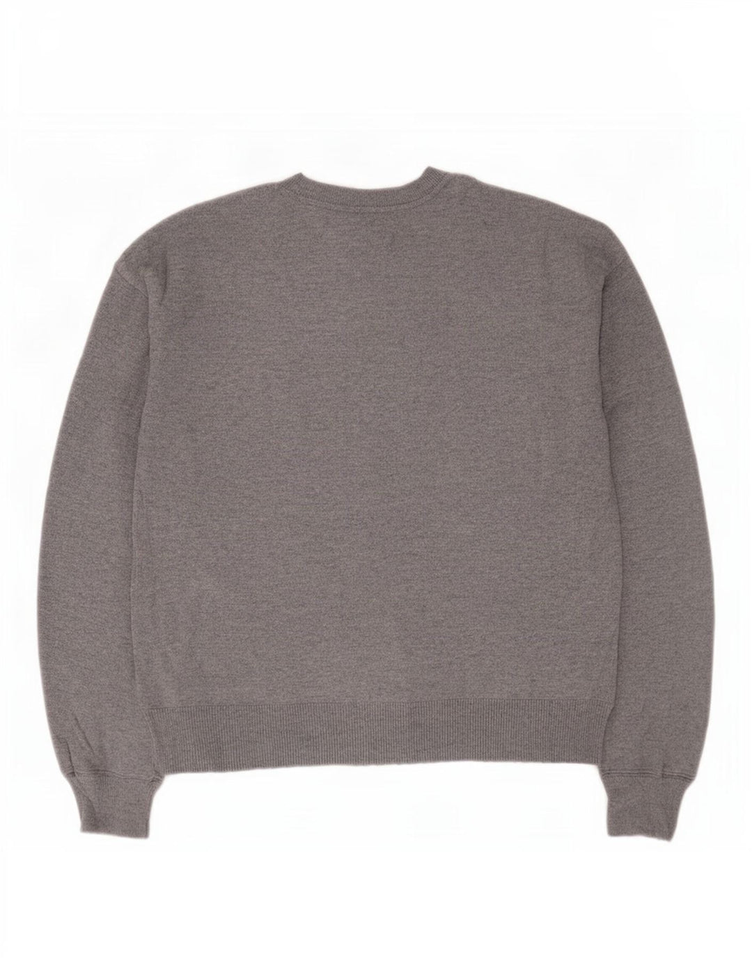 Oasis Damen-Pullover mit Grafik, übergroß, Rundhalsausschnitt, Gr. 10, Größe S, Grau