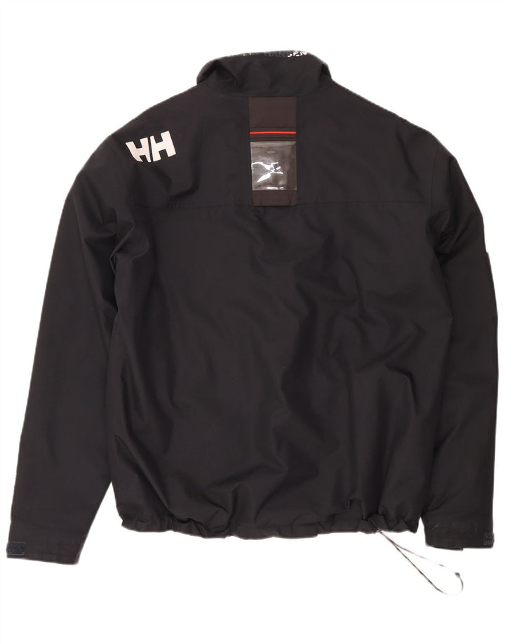 Helly Hansen Herren Graphic Windbreaker Jacke UK 42 XL Schwarz Polyester
