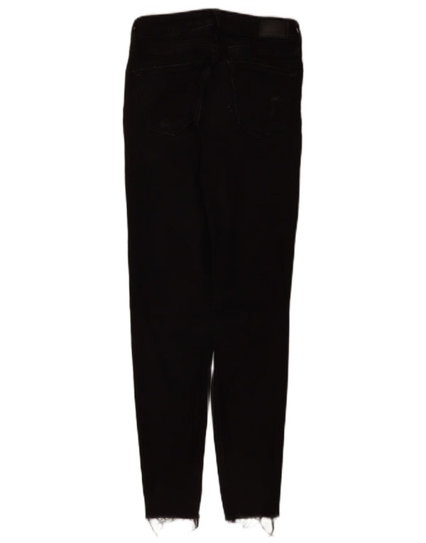 Zara Damen Skinny Jeans EU 34 2XS W24 L26 Schwarz