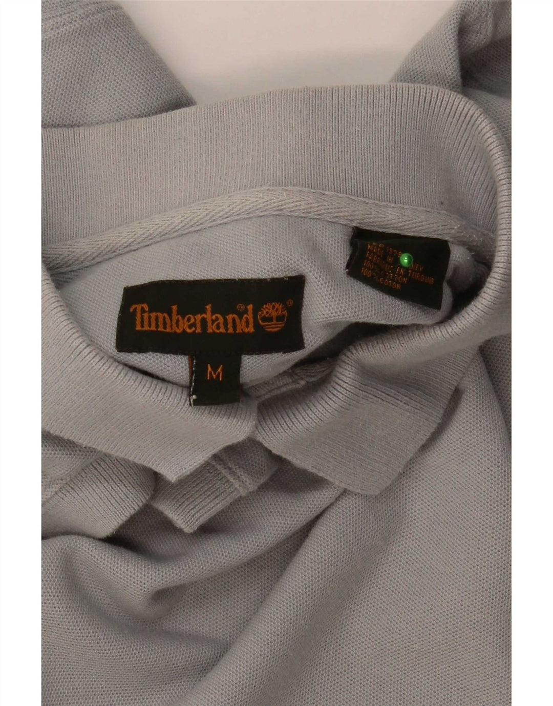 Timberland Herren-Poloshirt aus mittelgrauer Baumwolle