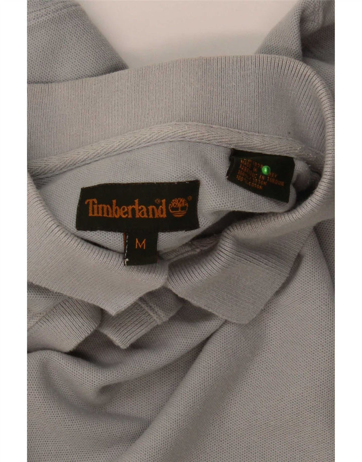 Timberland Herren-Poloshirt aus mittelgrauer Baumwolle