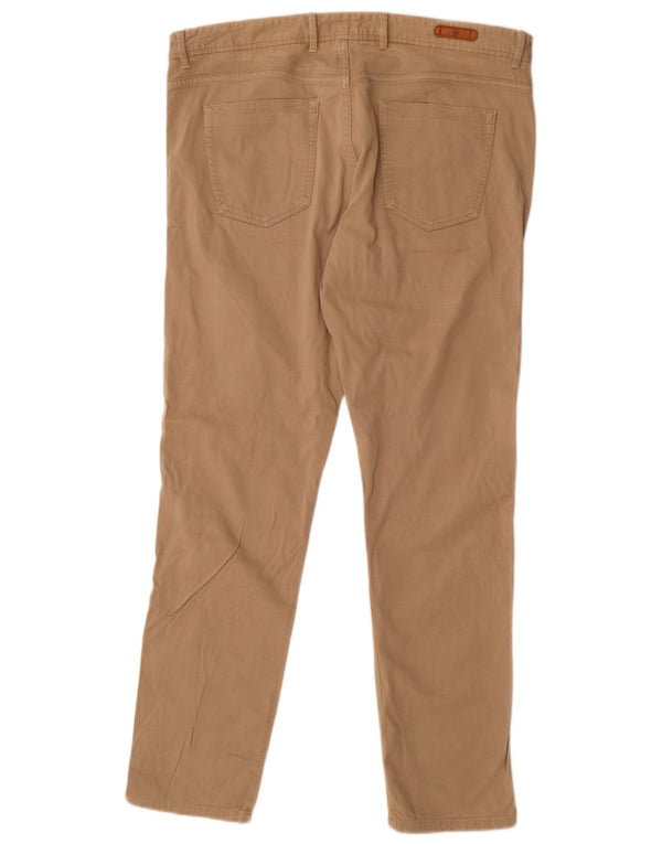 Massimo Dutti Herren Slim Fit Freizeithose EU 46 XL W36 L32 Beige