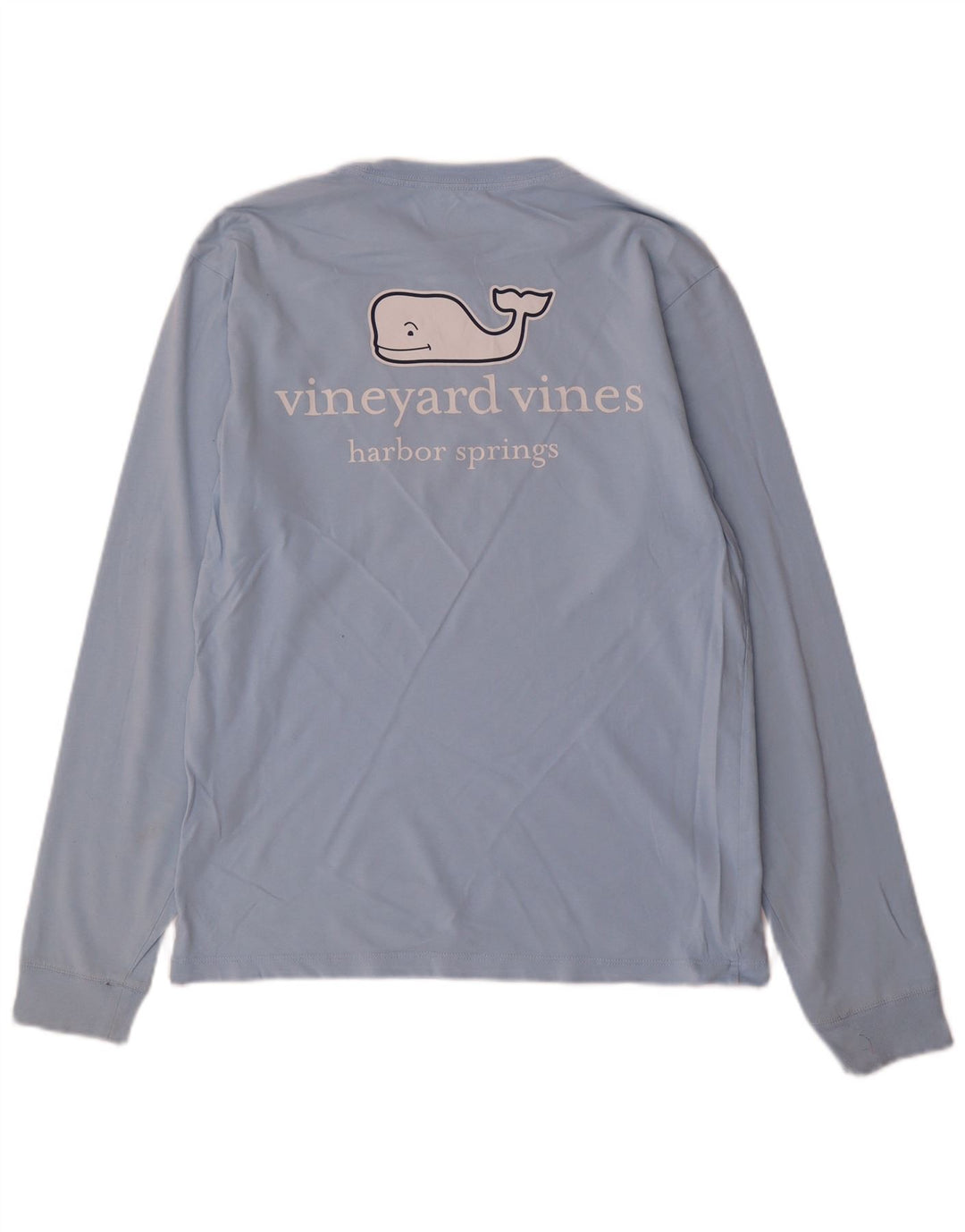 VINEYARD VINES Herren Grafik-Top Langarm XS Blau Baumwolle