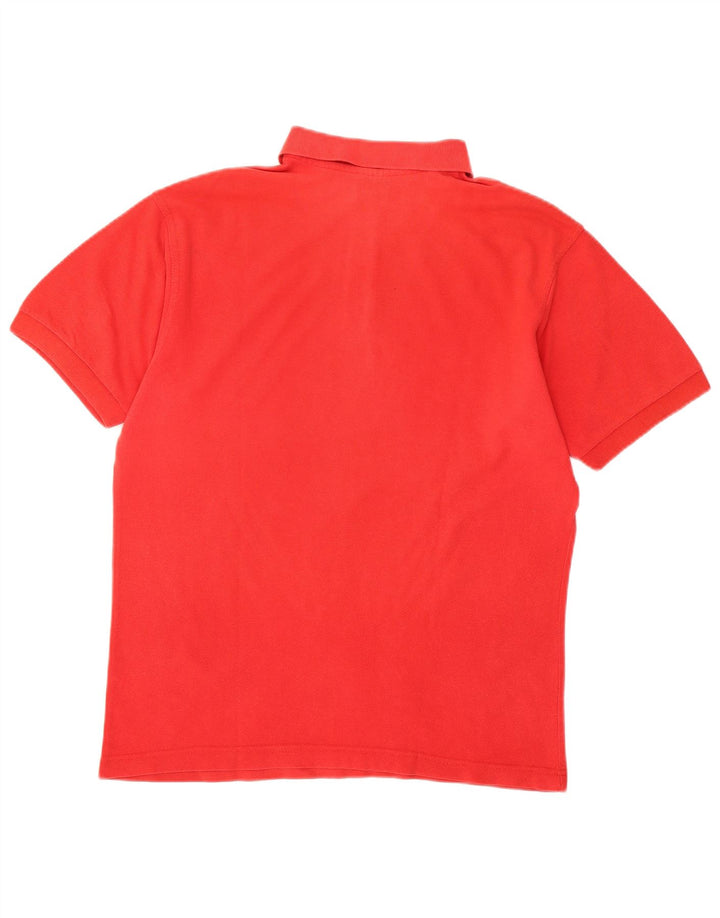 Think Pink Herren-Poloshirt, kleine rote Baumwolle