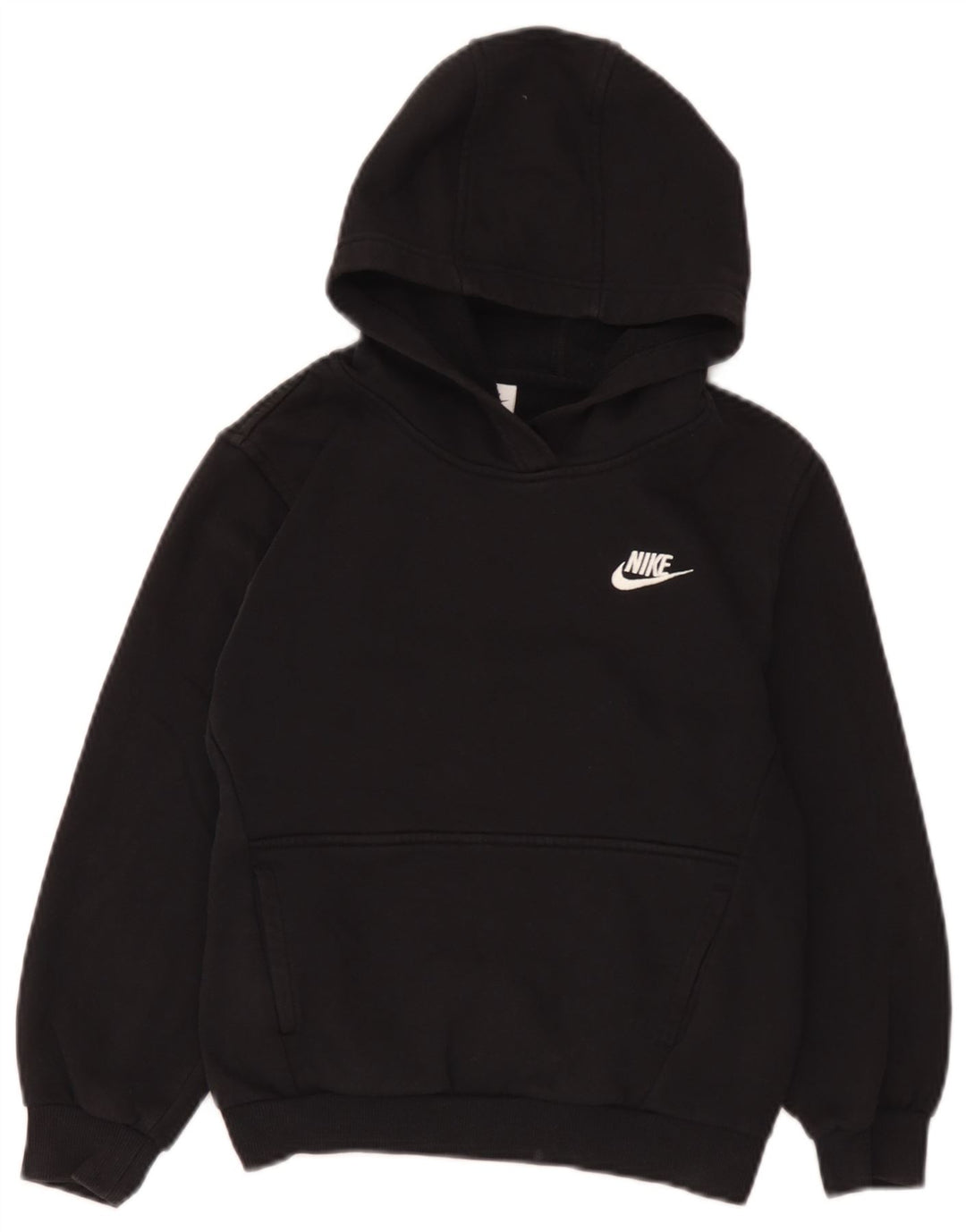 Nike Kapuzenpullover für Jungen, 10–11 Jahre, mittelgroß, schwarze Baumwolle