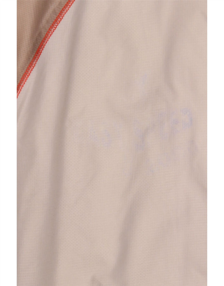 Fila Herren-Trainingsanzug-Oberteil, Jacke, klein, beige, Colourblock-Polyamid
