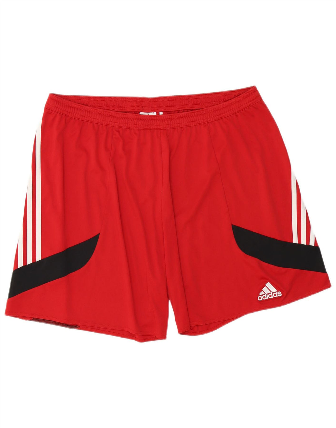 Adidas Herren Climalite Sport Shorts XL Rot Colourblock Polyester