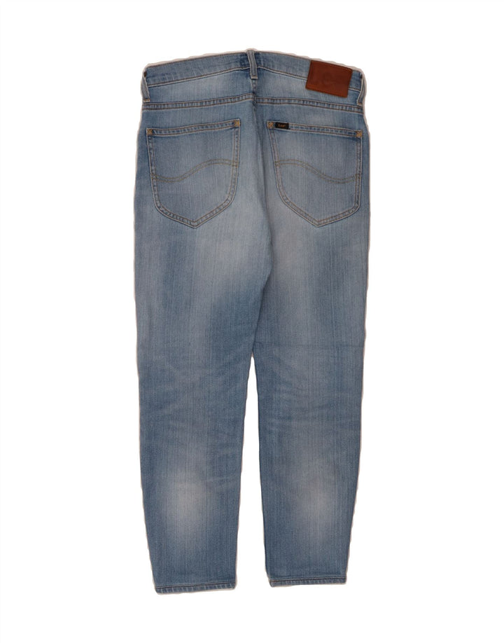 LEE Womens Rider Cropped Jeans W29 L25 Blue Cotton Vintage Lee and Second-Hand Lee from Messina Hembry 