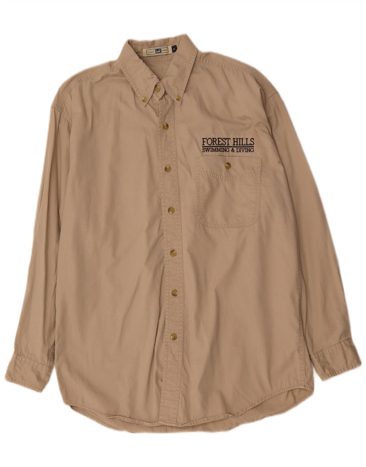 Lee Herrenhemd aus Baumwolle in Mittelbeige