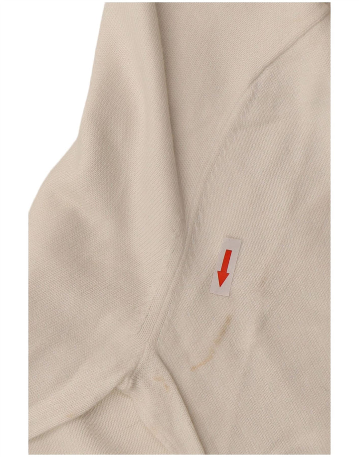 Tommy Hilfiger Herren-Pullover mit Rundhalsausschnitt, mittelweiße Baumwolle