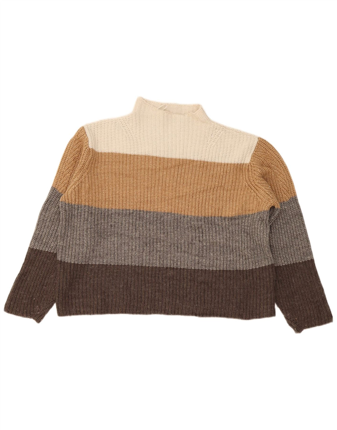 Marks & Spencer Damen-Pullover mit Rollkragen, Gr. 40, Größe M, Mehrfarbig